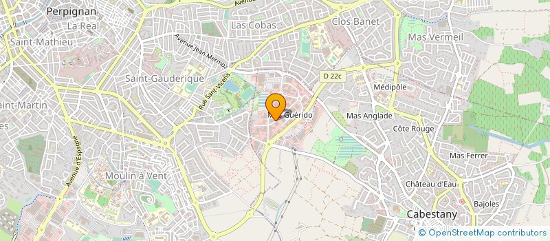 localisation de l'entreprise CONCEPT RENOVATION à CABESTANY