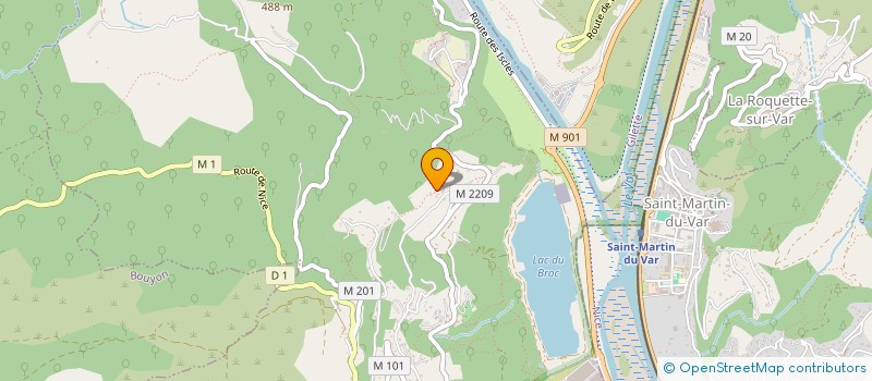 localisation de l'entreprise CONCEPT RENOVATION à CARROS