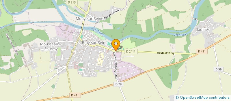 localisation de l'entreprise CONCEPT RENOVATION 77  BRAY-SUR-SEINE