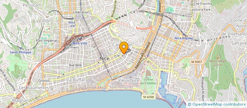 localisation de l'entreprise CONCEPT RENOVATION DESIGN à NICE