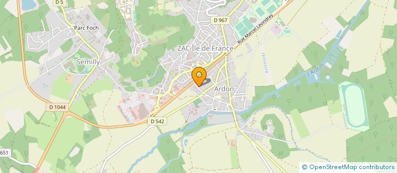 localisation de l'entreprise CONCEPT RENOVATION DESIGN à LAON