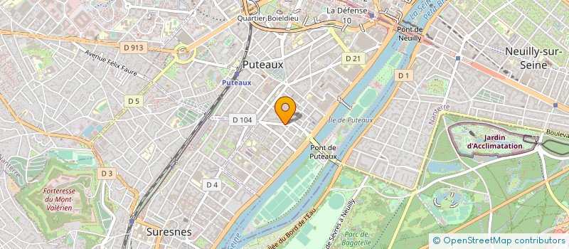 localisation de l'entreprise CONCEPT RENOVATION ISOLATION à PUTEAUX