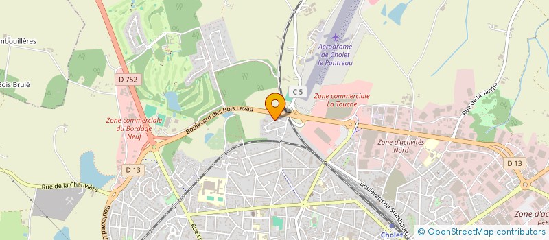 localisation de l'entreprise CONCEPT RENOVE 49 à CHOLET