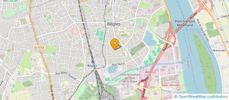 localisation de l'entreprise CONCEPT RENOVING à BEGLES