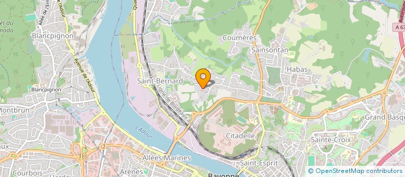 localisation de l'entreprise CONCEPT RESET à BAYONNE