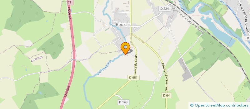localisation de l'entreprise CONCEPT RESTAURATION BONNEFOY à ORVAL