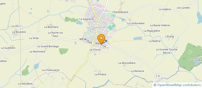 localisation de l'entreprise CONCEPT REV METAL à CHEMILLE-EN-ANJOU