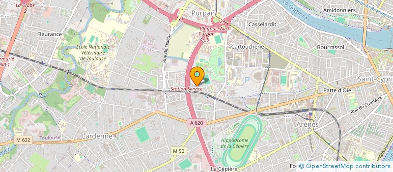 localisation de l'entreprise CONCEPT REVET 31 à TOULOUSE
