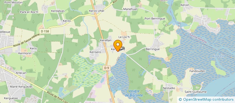 localisation de l'entreprise CONCEPT SAILING  PLOUHINEC