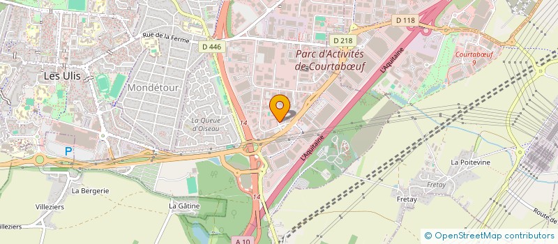 localisation de l'entreprise CONCEPT SCIENTIFIQUE INSTRUMENTS à LES ULIS