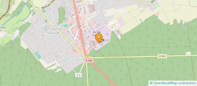 localisation de l'entreprise CONCEPT SECURITE à VINEUIL