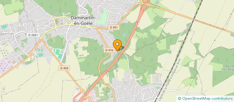 localisation de l'entreprise CONCEPT SECURITE INNOV  CROISSY-BEAUBOURG