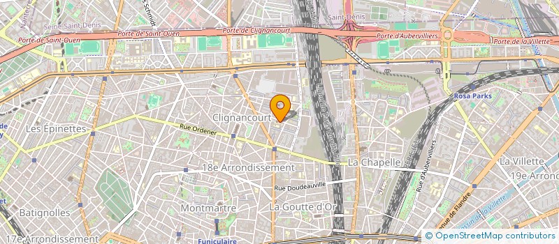 localisation de l'entreprise CONCEPT SERVICE DEMENAGEMENT  PARIS