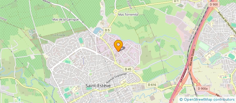 localisation de l'entreprise CONCEPT SERVICES à SAINT-ESTEVE