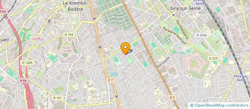localisation de l'entreprise CONCEPT SERVICES à VILLEJUIF