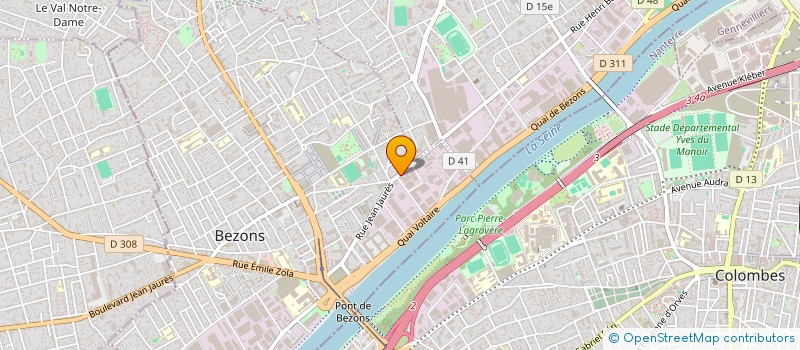localisation de l'entreprise CONCEPT SERVICES PLUS à BEZONS