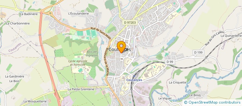 localisation de l'entreprise CONCEPT SHOES à COUTANCES