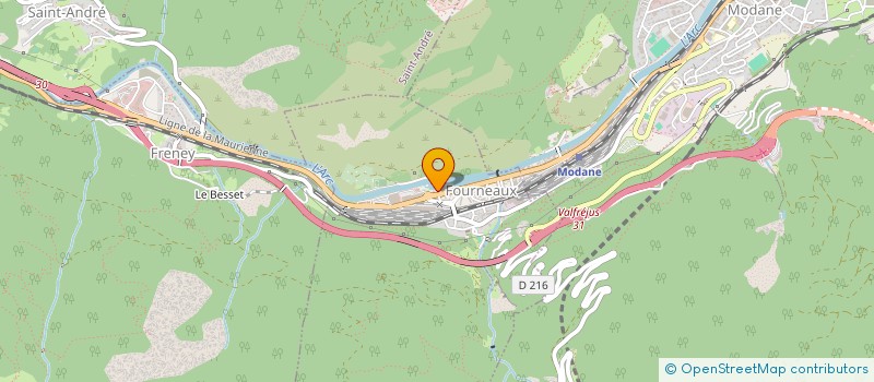 localisation de l'entreprise CONCEPT SPORT  FOURNEAUX