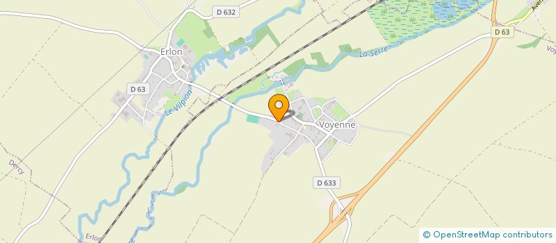 localisation de l'entreprise CONCEPT STATIONS ASSISTANCE  VOYENNE