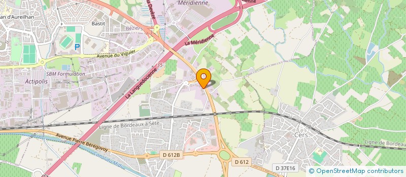 localisation de l'entreprise CONCEPT STRUCTURE CONSTRUCTION à VILLENEUVE-LES-BEZIERS