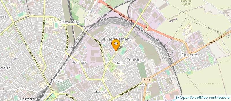 localisation de l'entreprise CONCEPT STUDIO à BETHENY