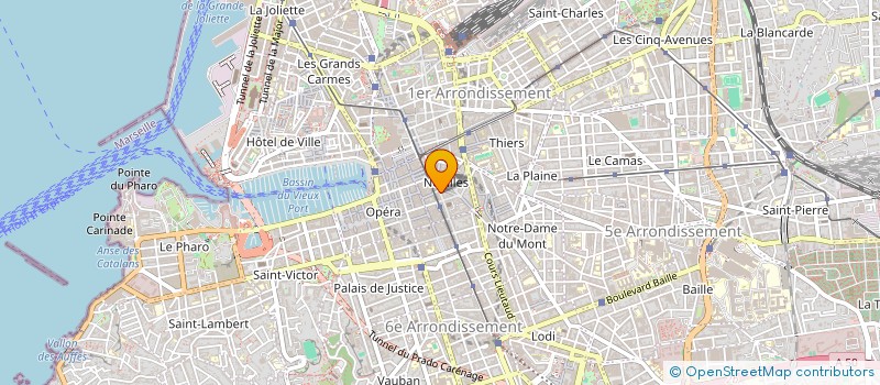 localisation de l'entreprise CONCEPT SUD EST à MARSEILLE
