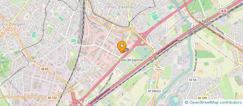 localisation de l'entreprise CONCEPT SUD ISOLATION à MONTPELLIER