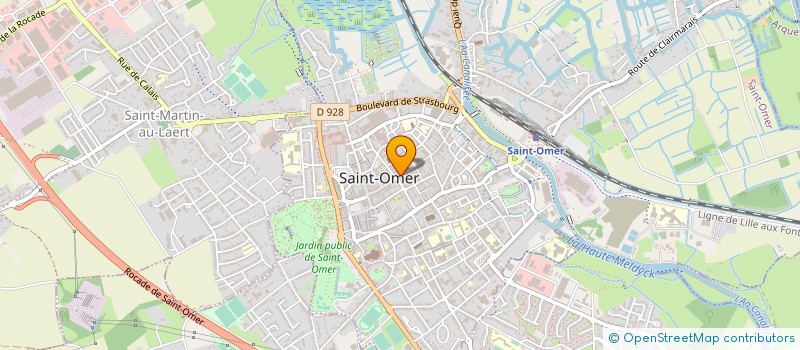 localisation de l'entreprise CONCEPT SUN  SAINT-OMER