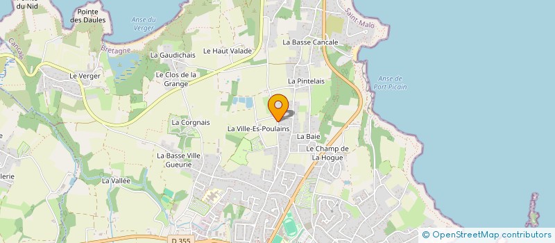 localisation de l'entreprise CONCEPT T  CANCALE