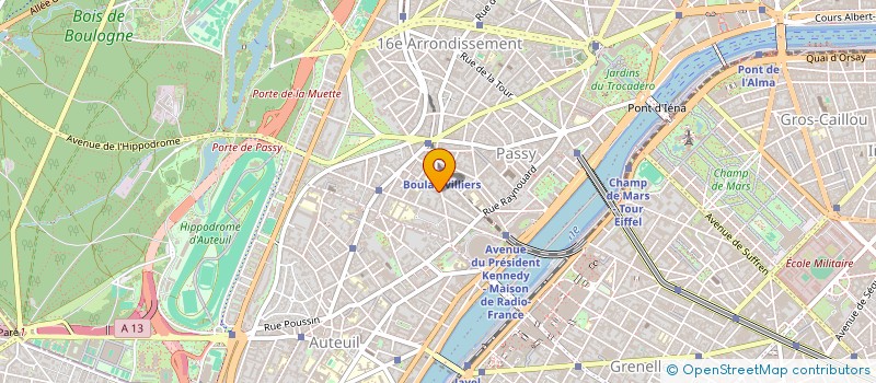 localisation de l'entreprise CONCEPT TAPIS à PARIS