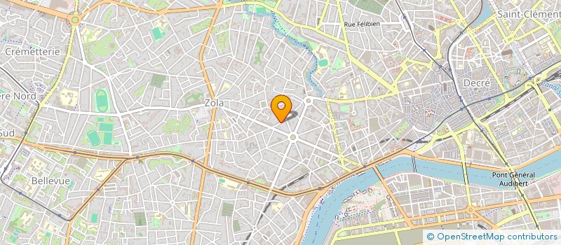 localisation de l'entreprise CONCEPT TECHNIQUE DU BATIMENT  NANTES