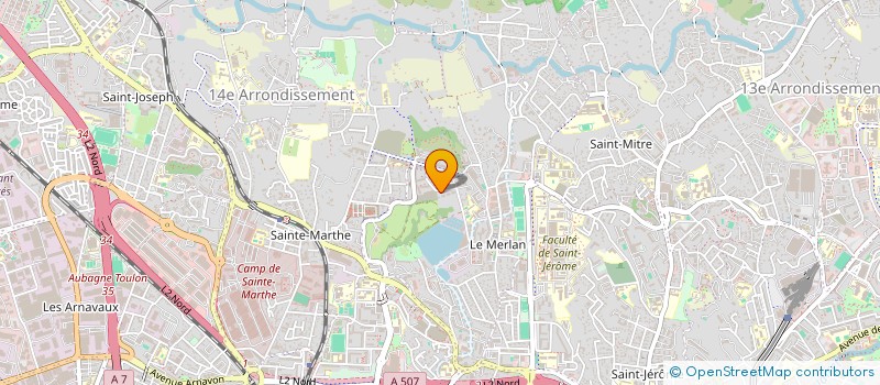 localisation de l'entreprise CONCEPT TECHNOLOGIE  MARSEILLE