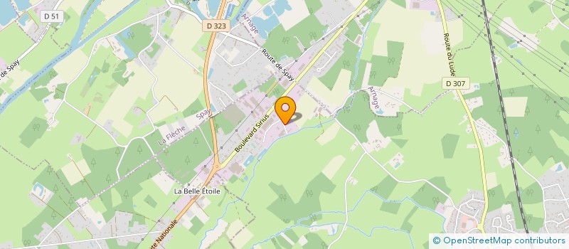 localisation de l'entreprise CONCEPT TECHNOLOGIES  MONCE-EN-BELIN