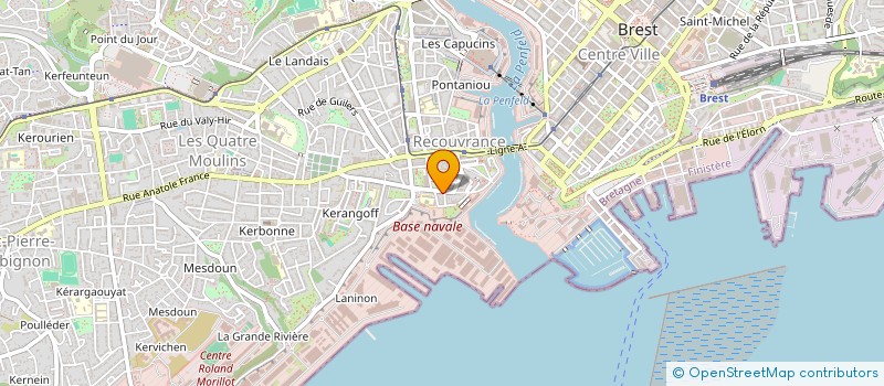 localisation de l'entreprise CONCEPT TECK  BREST