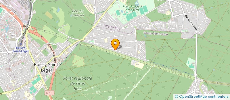 localisation de l'entreprise CONCEPT THEOBAT à BOISSY-SAINT-LEGER
