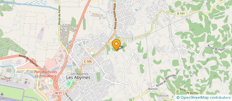 localisation de l'entreprise CONCEPT TP PLUS à LES ABYMES