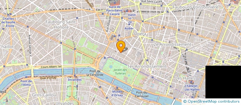 localisation de l'entreprise CONCEPT TRADING à PARIS