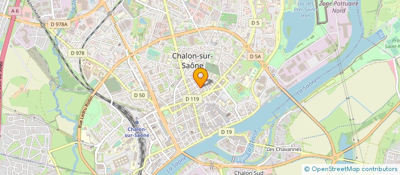 localisation de l'entreprise CONCEPT &TRAVAUX à CHALON-SUR-SAONE