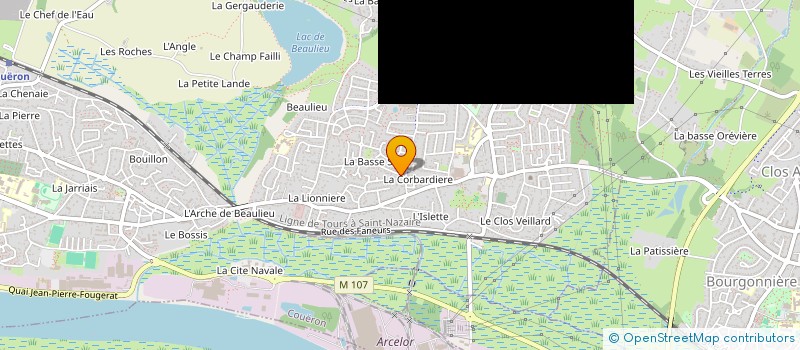 localisation de l'entreprise CONCEPT & TRAVO à COUERON