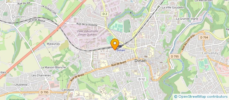 localisation de l'entreprise CONCEPT-TY CONTRACTANT à DINAN