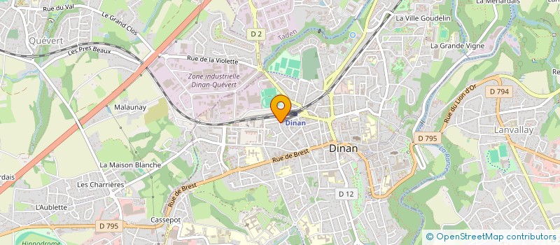 localisation de l'entreprise CONCEPT-TY GROUPE à DINAN