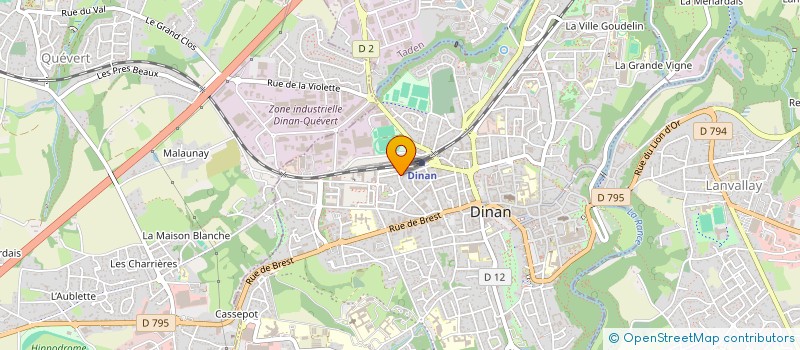 localisation de l'entreprise CONCEPT-TY INGENIERIE à DINAN