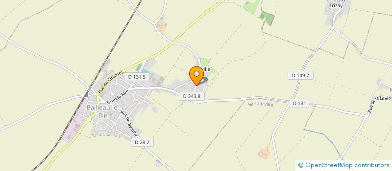localisation de l'entreprise CONCEPT VAN & FOURGON à BAILLEAU-LE-PIN