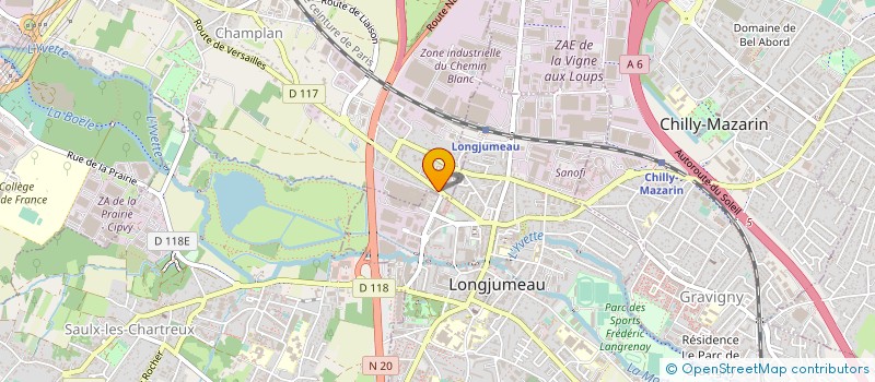 localisation de l'entreprise CONCEPT &VOLUME à CHAMPLAN