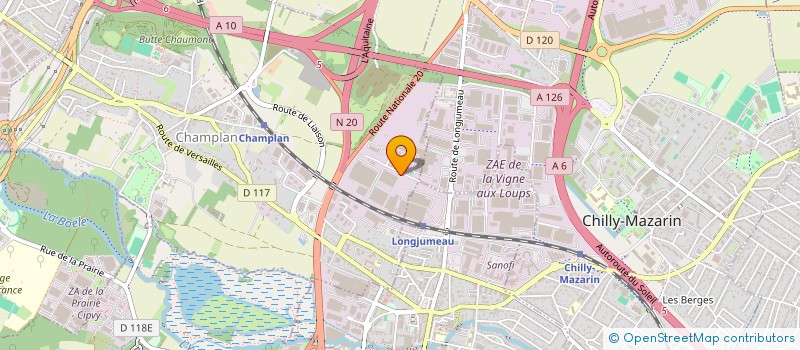localisation de l'entreprise CONCEPT & VOLUME EVENEMENTS à CHAMPLAN