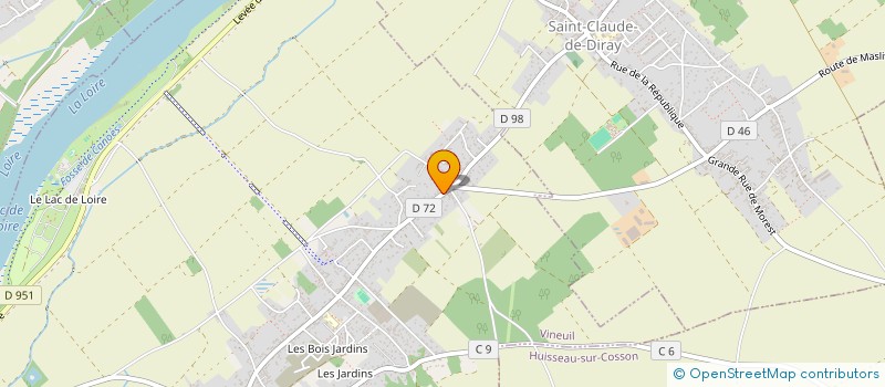 localisation de l'entreprise CONCEPT VRD à VINEUIL