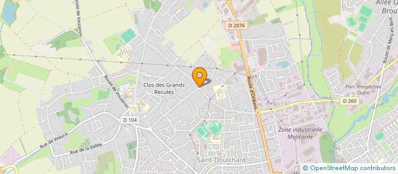 localisation de l'entreprise CONCEPT WEB à SAINT-DOULCHARD