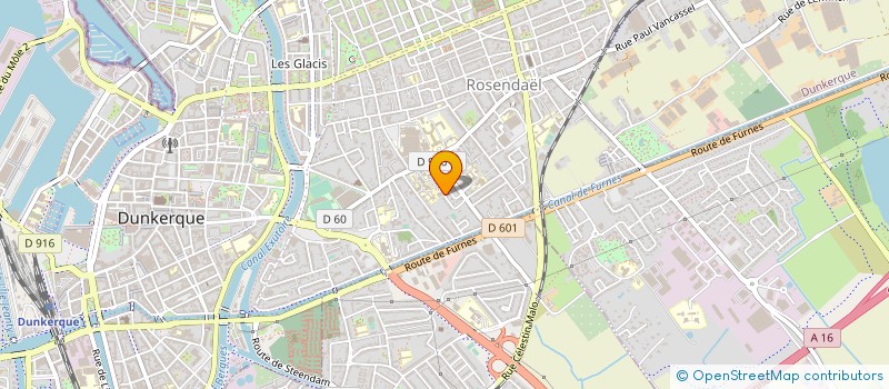 localisation de l'entreprise CONCEPT WOOD HOUSE à DUNKERQUE