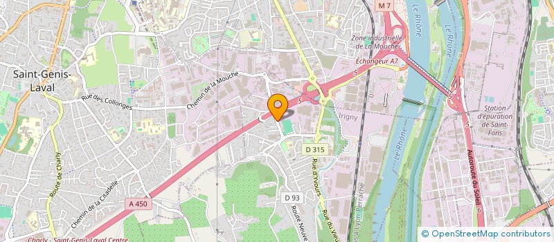 localisation de l'entreprise CONCEPTA FRANCE à IRIGNY