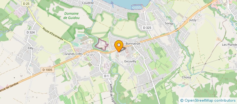 localisation de l'entreprise CONCEPTAIR à SCIEZ